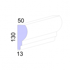 Багет декоративный для фасада IG/M-15 2м