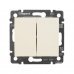Выключатель 2 клавишный 774305 Valena