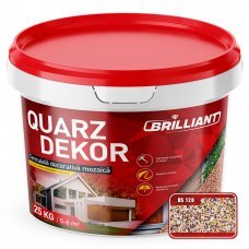 Декоративная штукатурка мозаика Quarz Dekor 25кг BS120