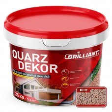 Декоративная штукатурка мозаика Quarz Dekor 25кг BS119