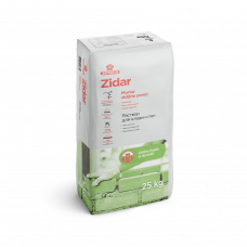 Кладочный раствор Zidar серый 25кг