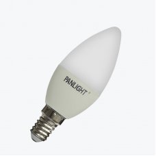 Лампа светодиодная C37 с цоколем E14 7Вт 6500K 