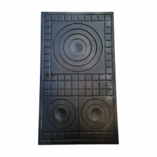 Плитка чугунная 3-конф. 700х400мм