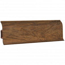 Плинтус ПВХ 6061 дуб красный 2200x25x60мм