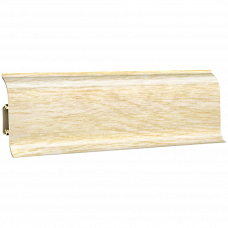 Плинтус напольный ПВХ 6051 дуб светлый 2200x25x60мм