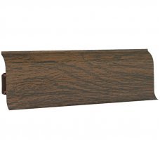 Плинтус напольный 6063 дуб бурже 2500x25x60мм