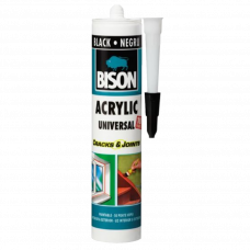 Герметик акриловый Bison Черный 300мл