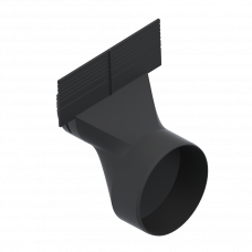 Заглушка PP с выпуском 110мм 120/125мм Vodaland