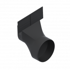 Заглушка PP с выпуском 110мм 155/167мм Vodaland