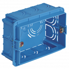 Коробка установочная на 3 модуля