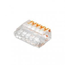 Зажим соединения 5 проводов 222-415