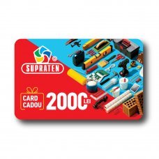 Подарочная карточка Supraten 2000 лей