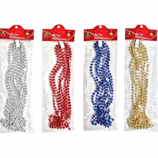 Бусы декоративные 0.75мм 2.7м в ассортименте 