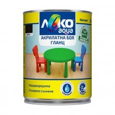 Краска глянцевая Леко Aqua синий 0.7л