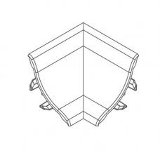 Угол внутренний для профиля ПВХ BL22 032 алюминий 14х14мм