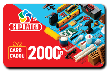 Купить подарочную карту Supraten - 2000 лей Купить подарочную карту Supraten - 2000 лей